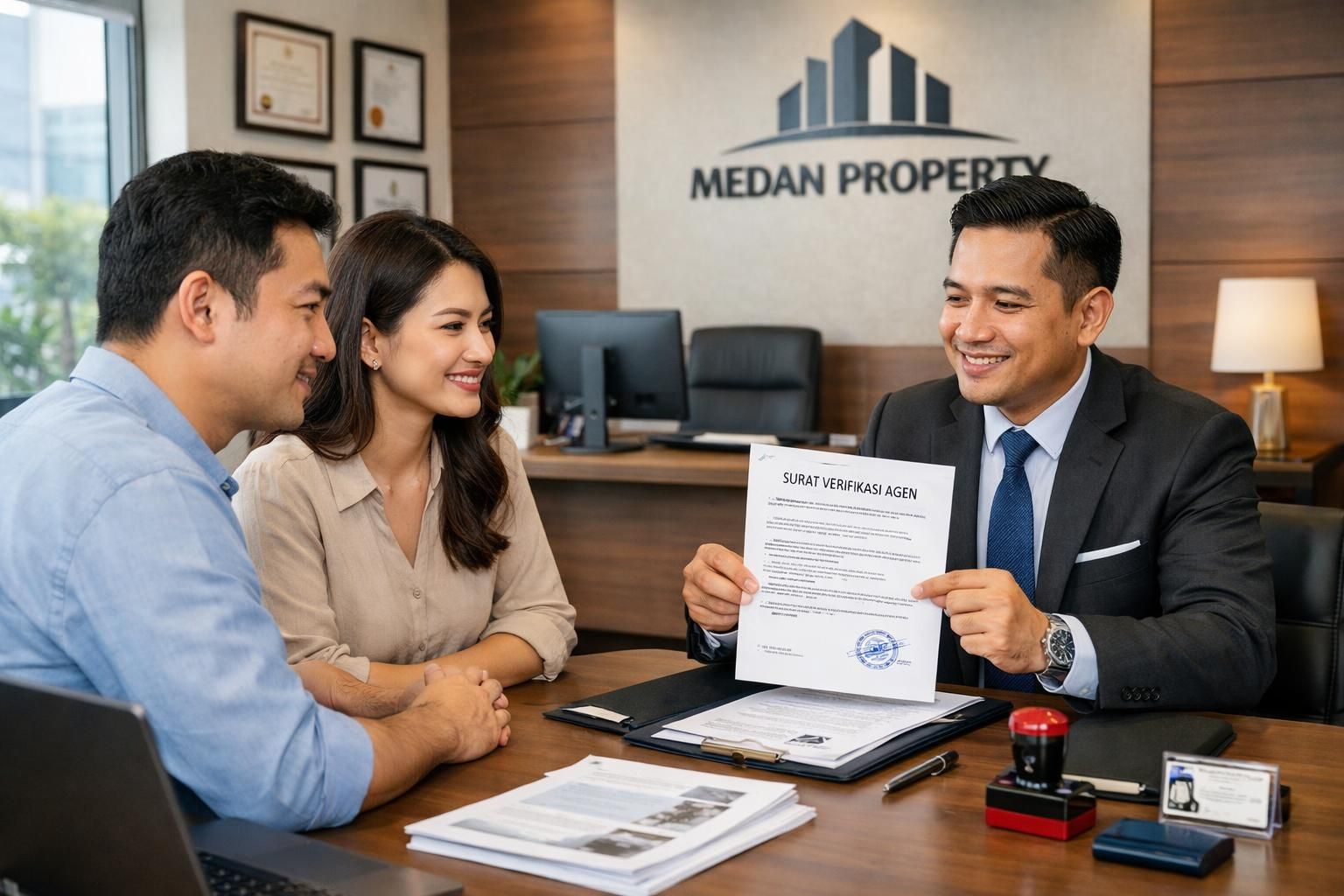 pelajari cara memverifikasi agen properti resmi di medan dengan mudah dan aman sebelum melakukan transaksi. tips penting untuk memastikan kepercayaan dan keamanan investasi properti anda.