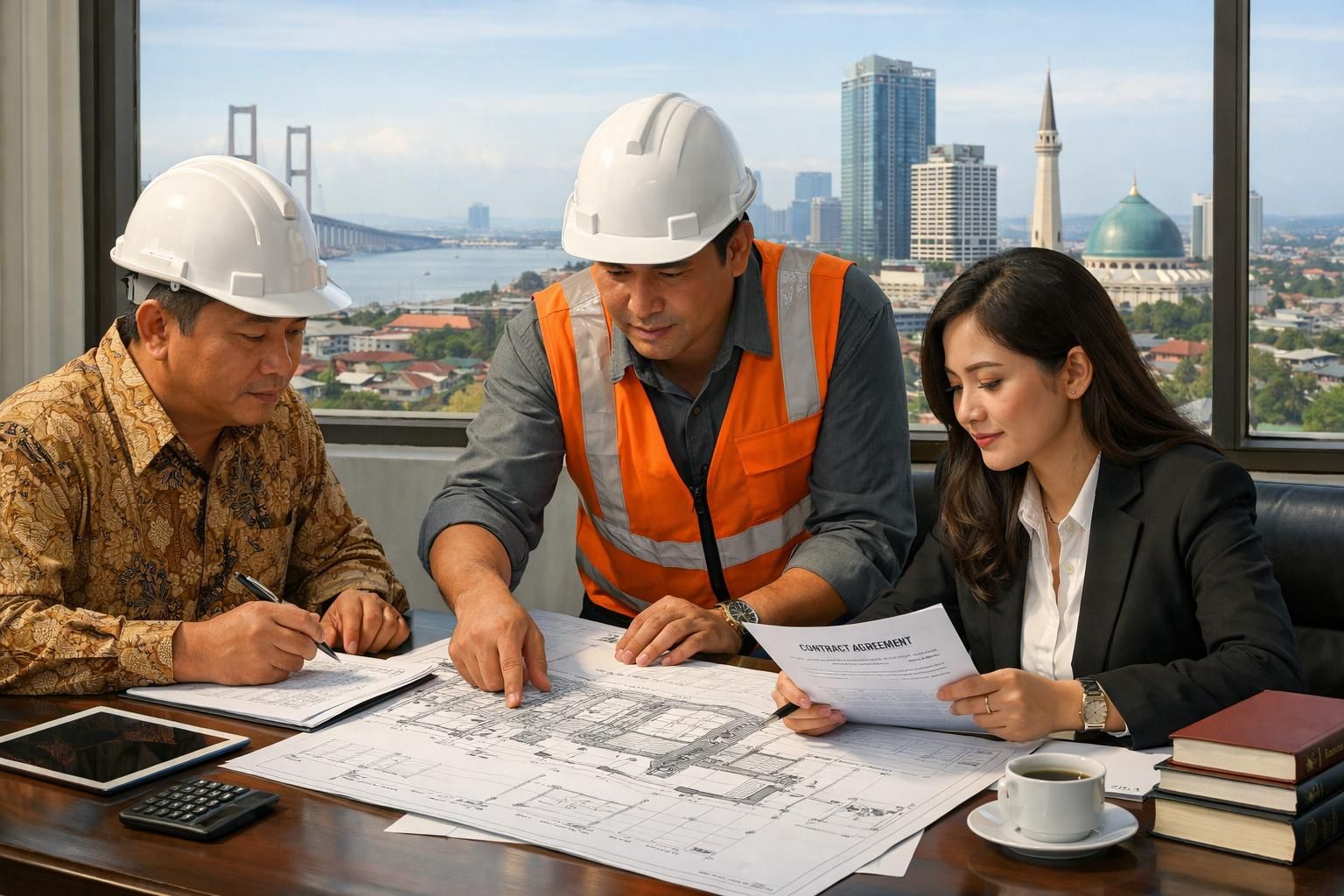 pelajari kontrak konstruksi di surabaya dan ketentuan penting yang perlu diperiksa untuk memastikan proyek anda berjalan lancar dan sesuai hukum.