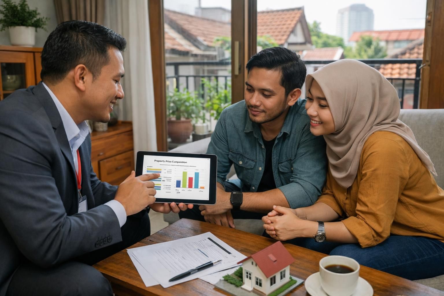 negosiasi harga properti di surabaya dengan bantuan agen profesional untuk mendapatkan penawaran terbaik dan proses yang mudah serta aman.