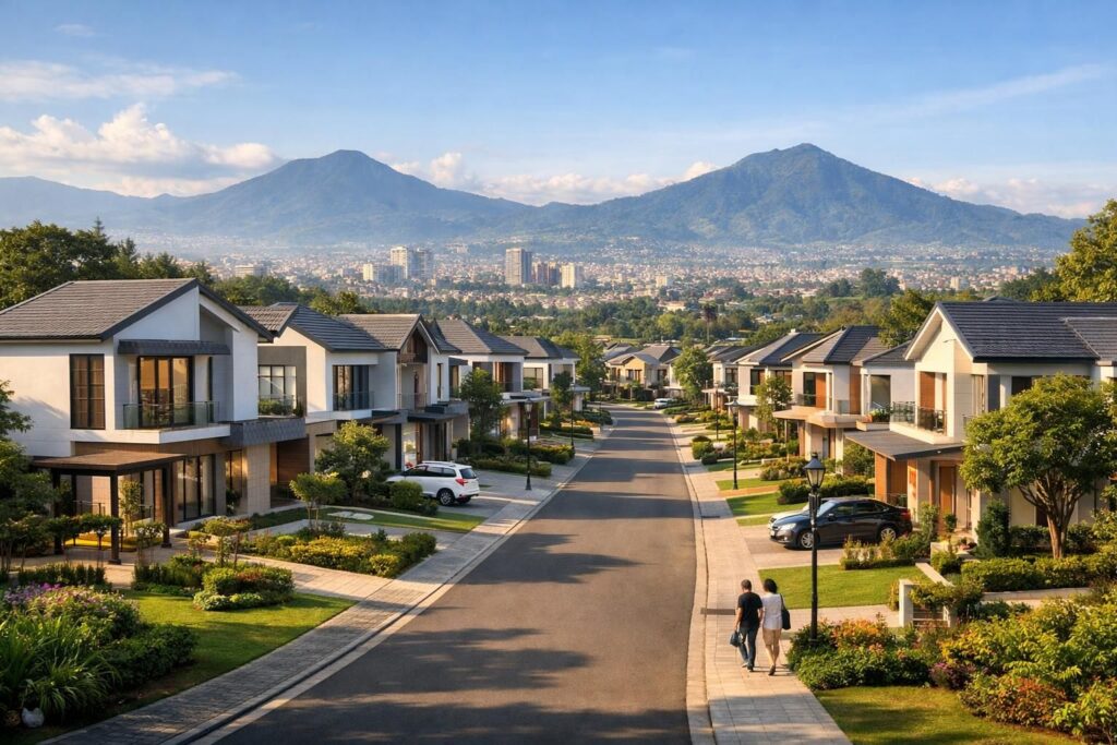 temukan proyek perumahan baru di bandung yang dikembangkan oleh pengembang properti terpercaya, menawarkan rumah modern dan nyaman dengan fasilitas lengkap untuk keluarga anda.