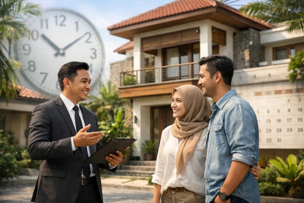 pelajari berapa lama waktu yang dibutuhkan untuk menjual properti melalui agen di medan dan tips agar penjualan anda berjalan cepat dan efektif.